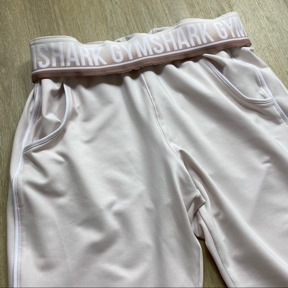 Gymshark Recess Joggers in Cream White - Picture 8 of 11